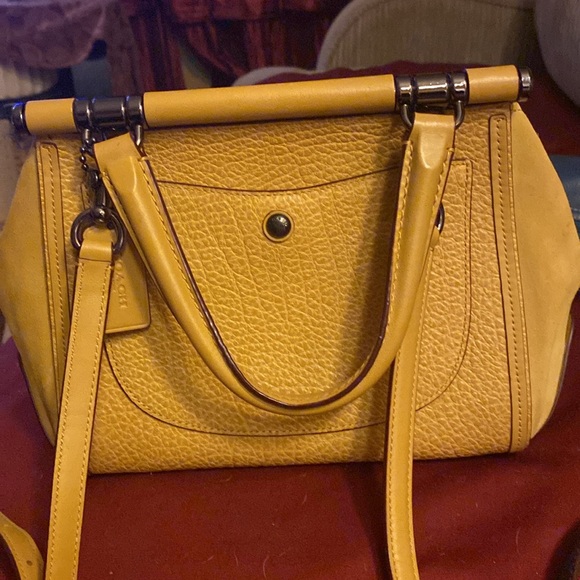 Gold COACH Bag - Picture 5 of 12